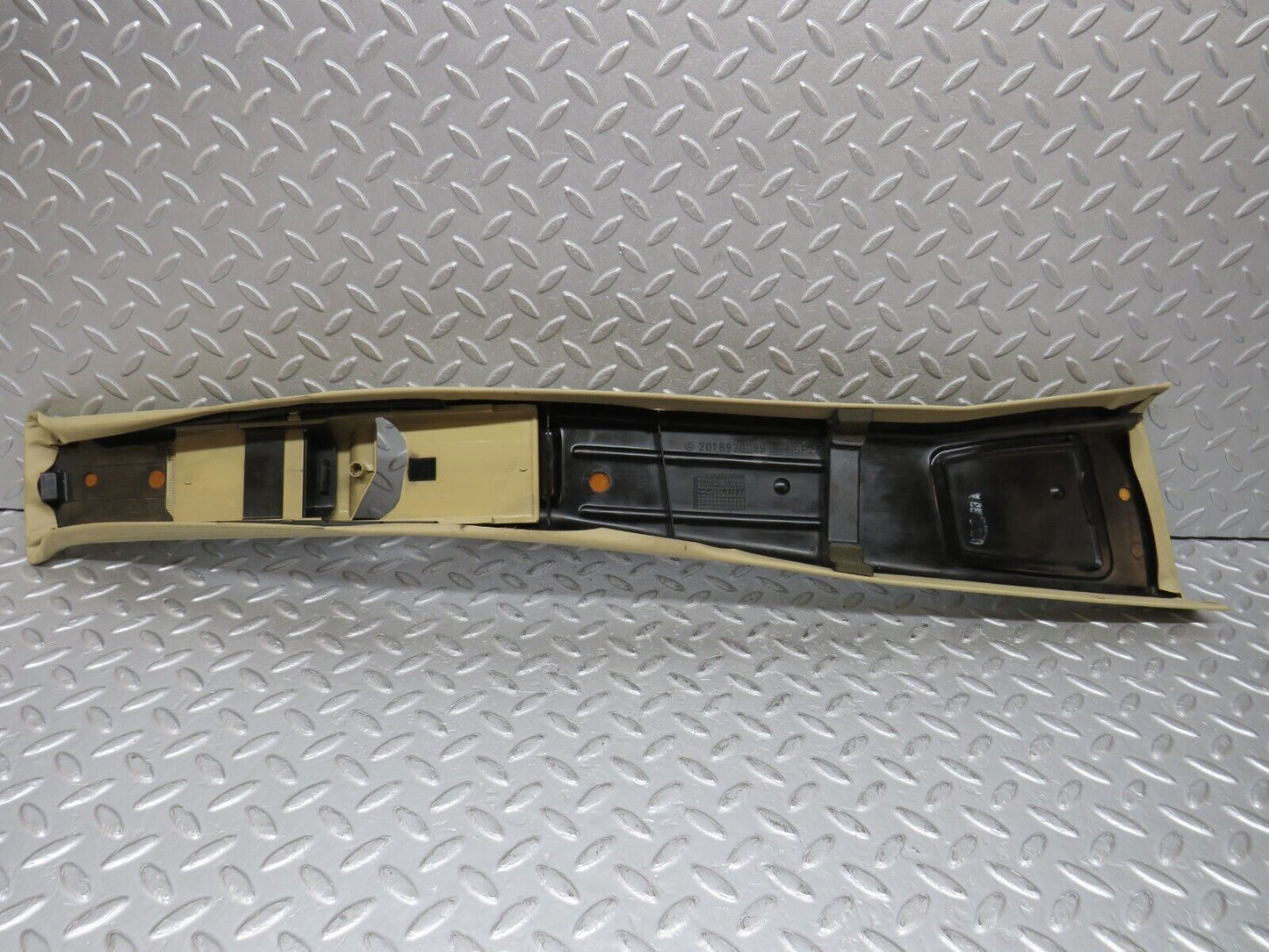 38711 Mercedes-Benz W201 190E 2.6L B Pillar Cover Left Beige 2016921789 2016920044