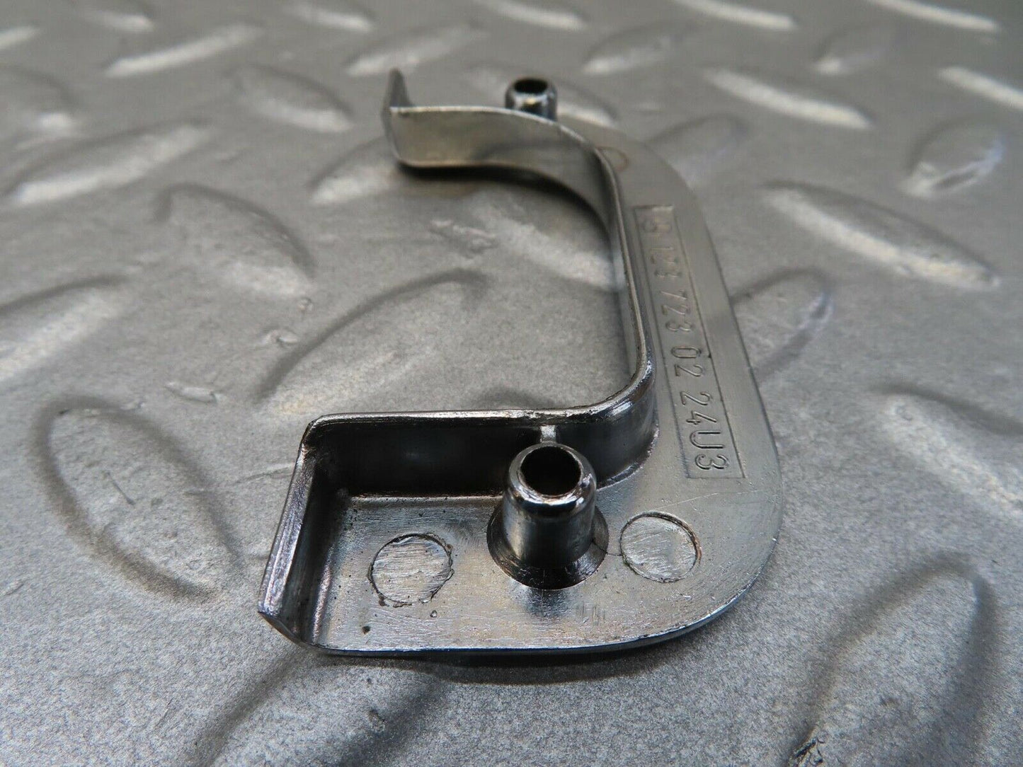 16038 Mercedes-Benz W123 280E Right Interior Chrome Door Latch Trim 1237230224