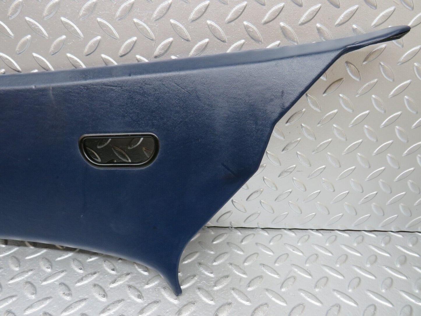 26772 Mercedes-Benz W123 240D C Pillar Cover Panel Right Side Blue 1236900425