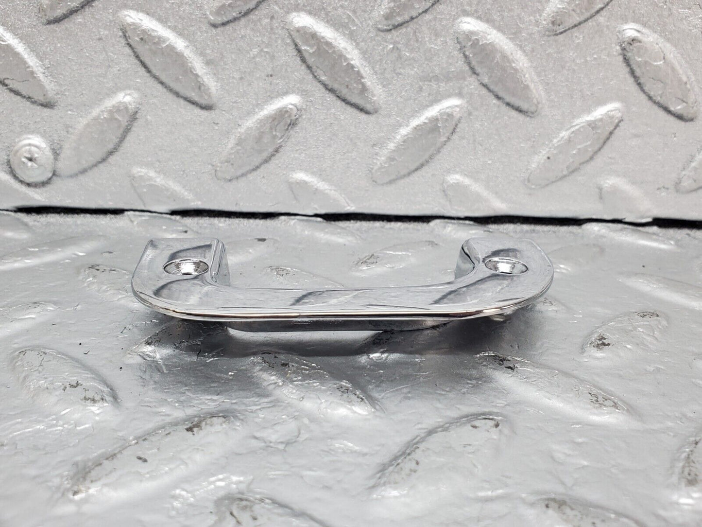 44386 Mercedes-Benz W123 280E Interior Chrome Door Latch Trim Left 1237230124