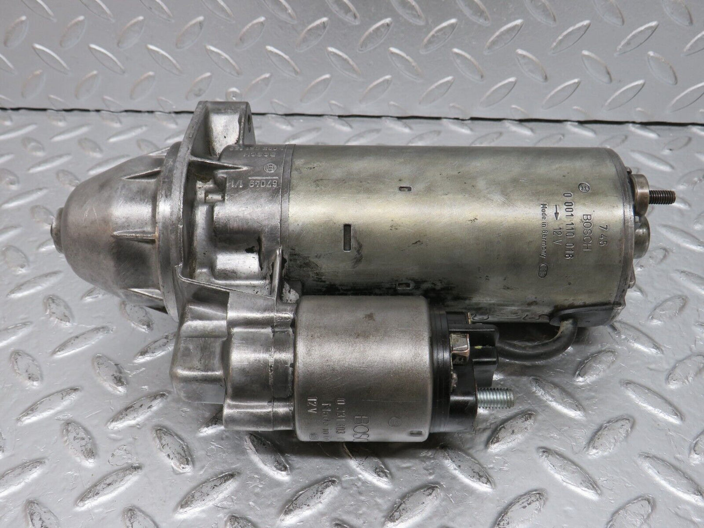 32694 Mercedes-Benz S124 300TE Wagon Starter Motor Bosch 0001110016