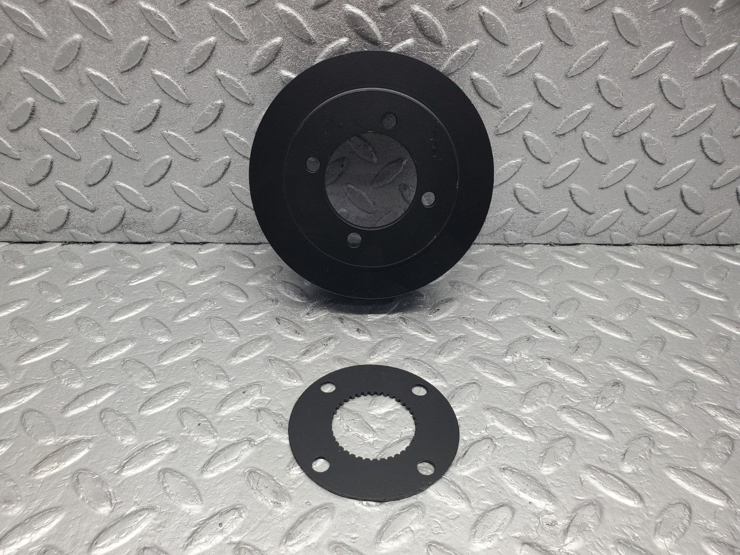 W112 crankshaft pulley used OEM