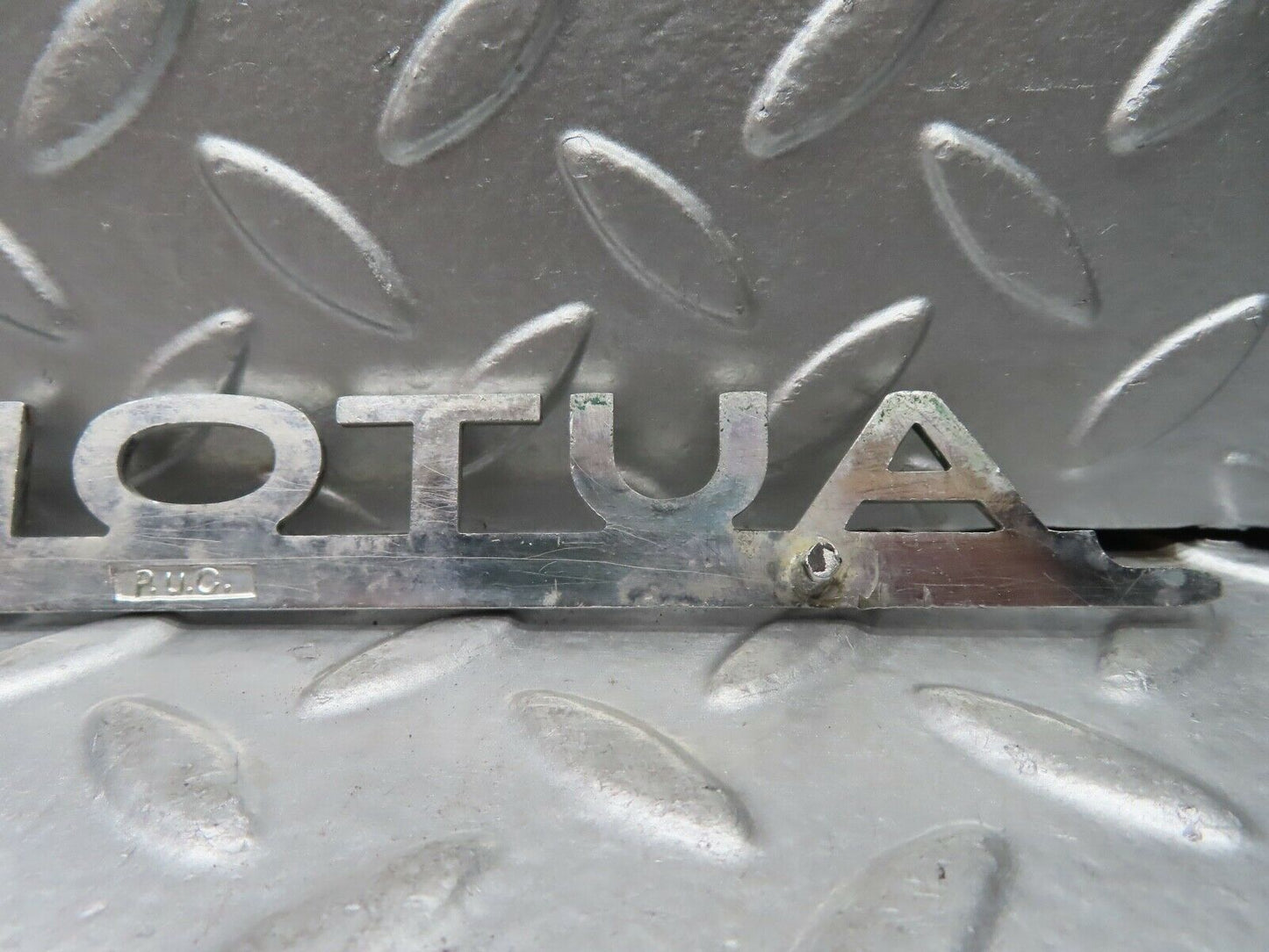 20829 Mercedes-Benz W114 250CE Coupe Trunk  Badge Emblem AUTOMATIC