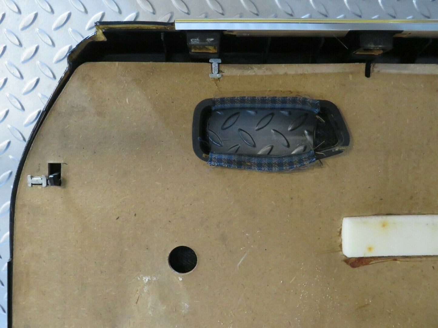 23175 Mercedes-Benz W116 350SE Front Left Door Card Blue