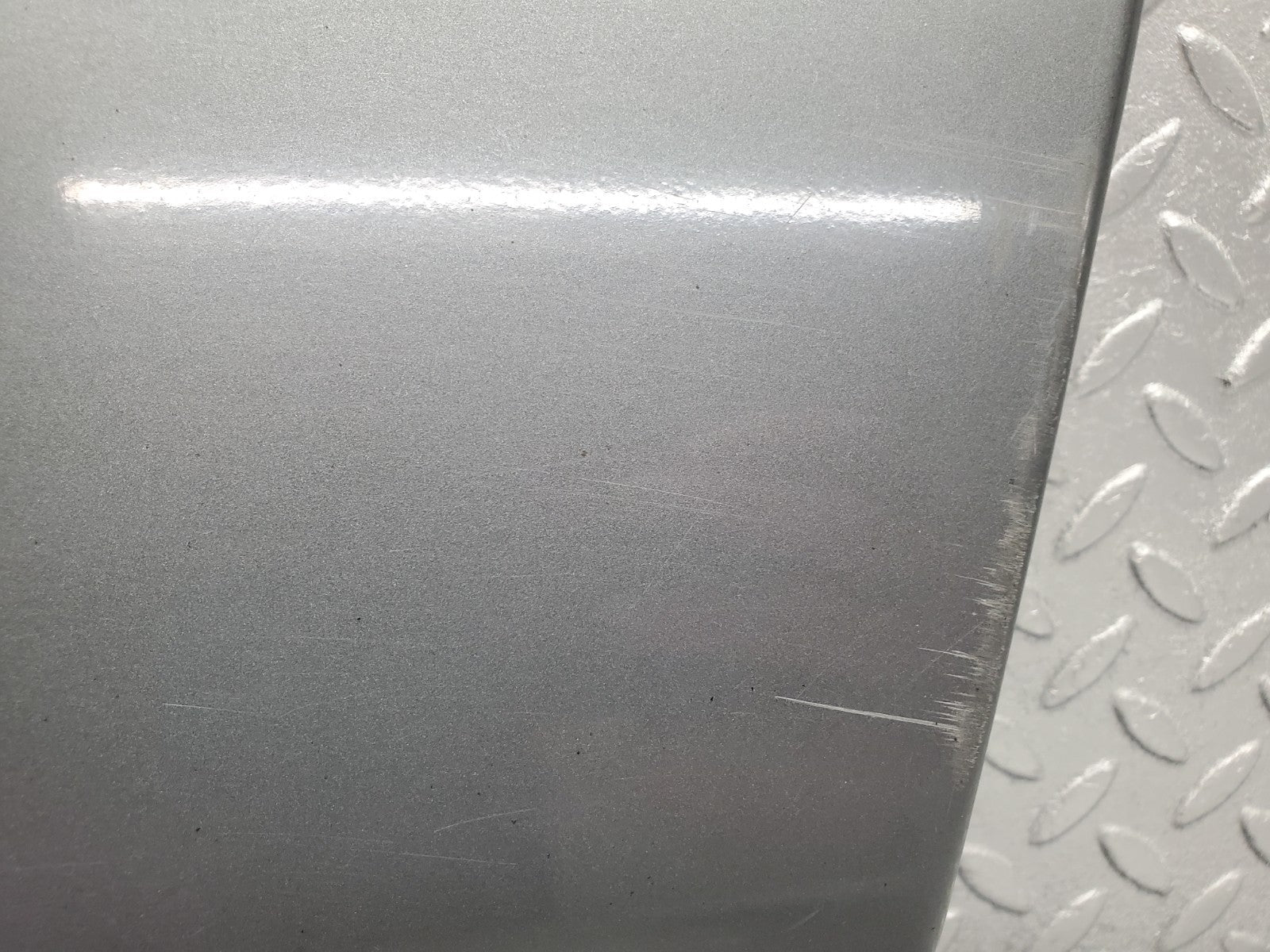 W201 Baby Benz rear left fender wing moulding trim used OEM