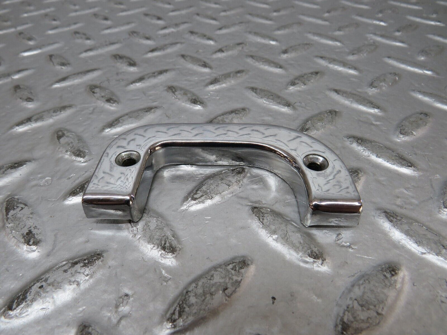 27170 Mercedes-Benz W123 280E Right Interior Chrome Door Latch Trim 1237230224