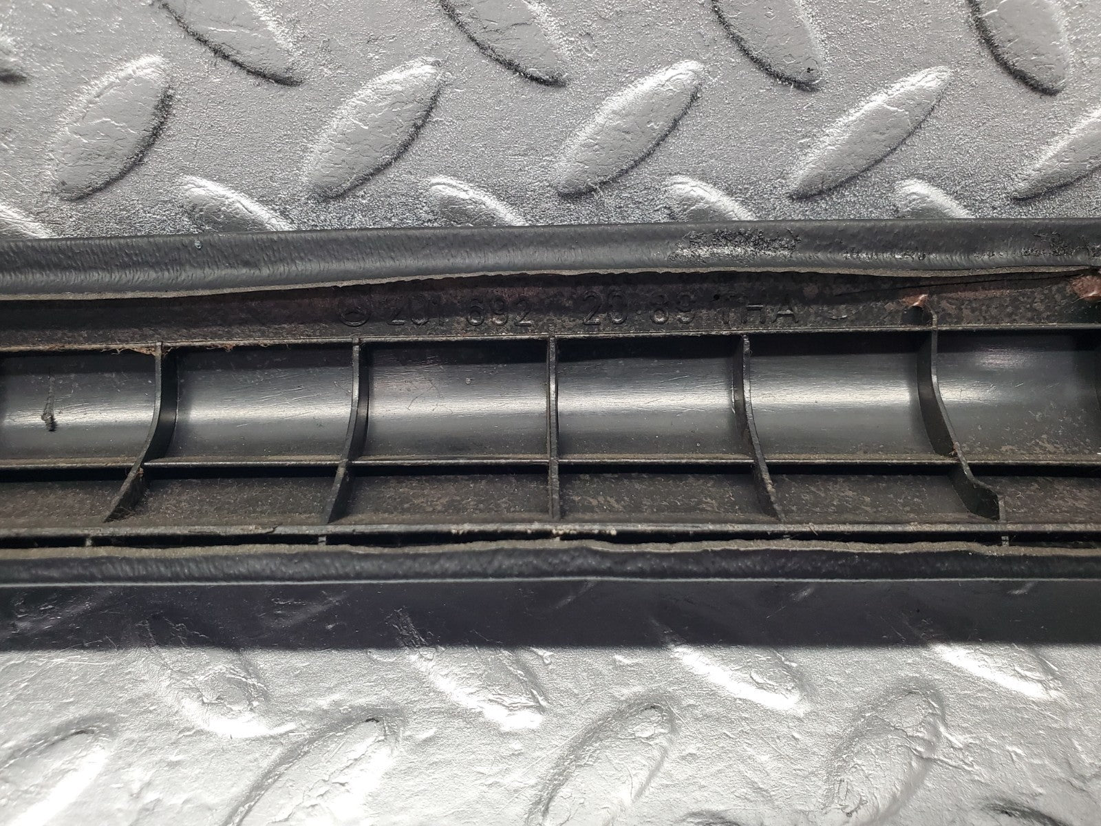 W201 Baby Benz a pillar cover trim right side used OEM