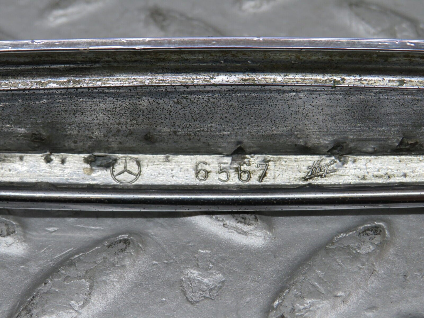 35707 Mercedes-Benz W108 Trunk Lid Chrome Handle