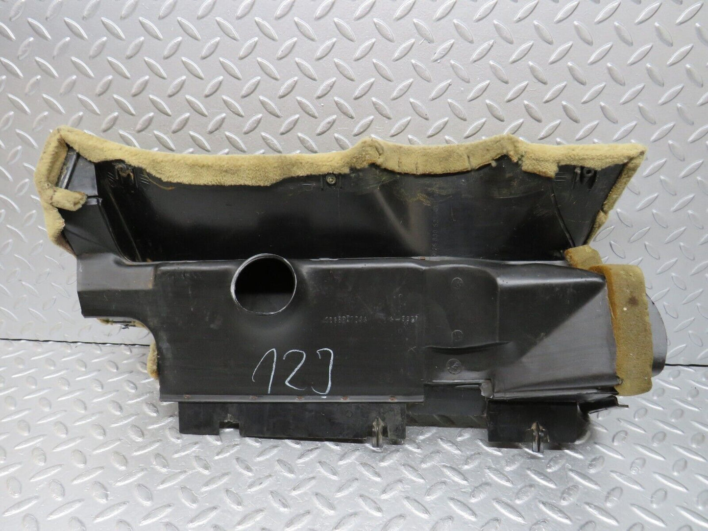 37080 Mercedes-Benz C126 420SEC Coupe Under Dash Panel Right Beige 1268300744 1268305244