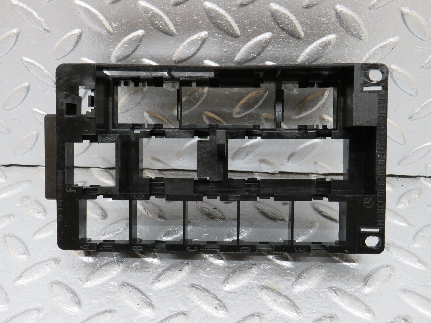 34215 Mercedes-Benz W124 260E Fuse Relay Holder Bracket 1245450140