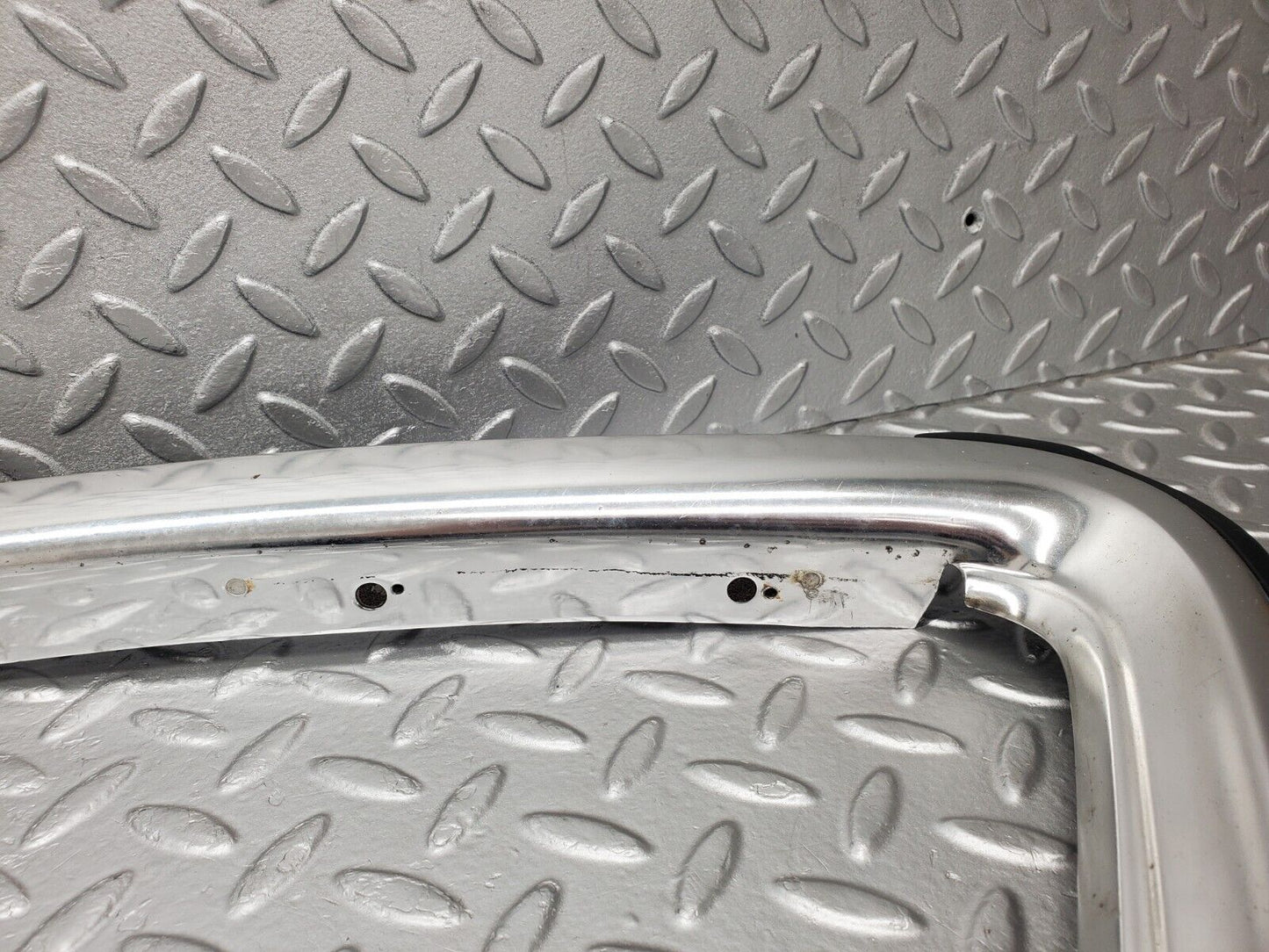 46558 Mercedes-Benz C123 280CE Coupe Roof Chrome Moulding Trim Left Side