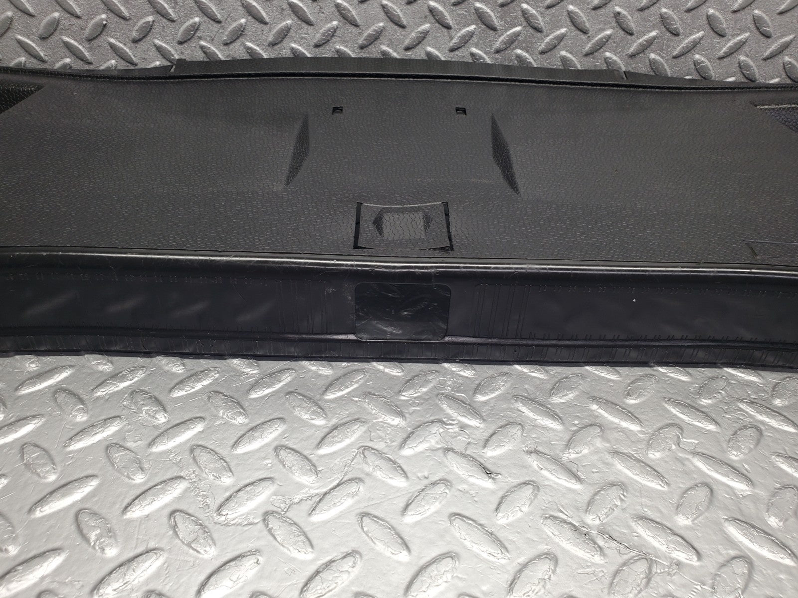 W201 Baby Benz trunk lock trim panel used OEM
