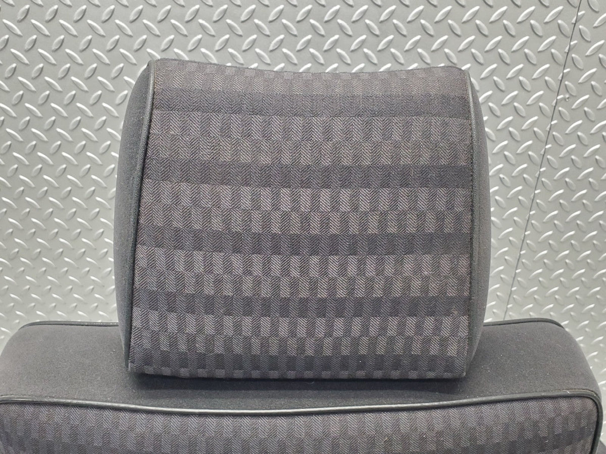 W201 Baby Benz front left passenger seat black used OEM