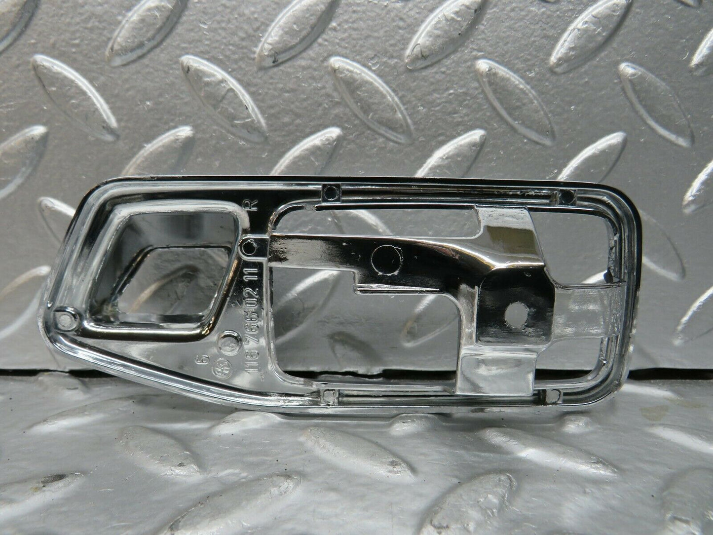 23966 Mercedes-Benz W123 280E Right Door Chrome Handle Surround 1167660211