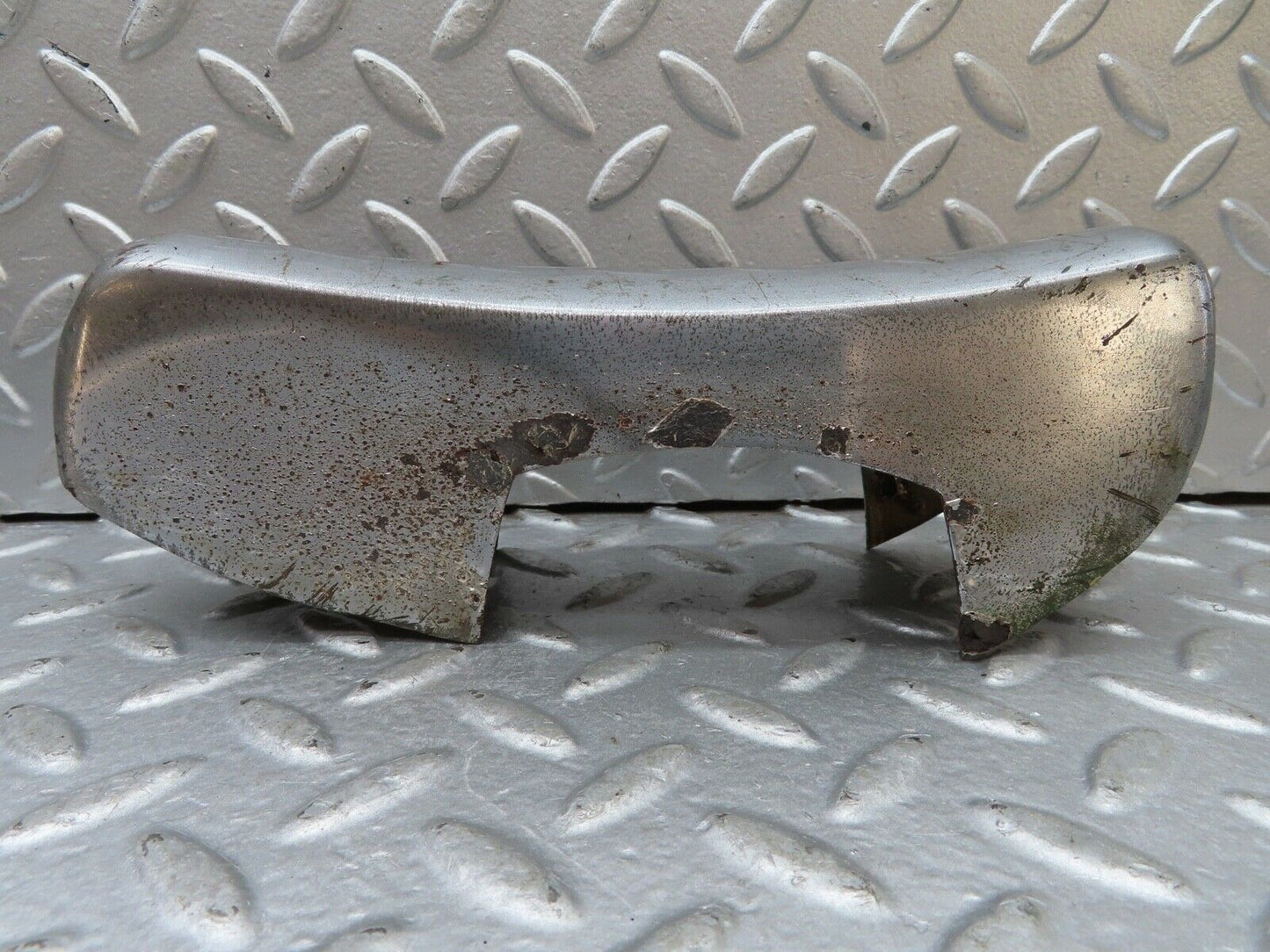 18759 Mercedes-Benz W120 W121 Ponton Front Bumper Chrome Overriders Pair