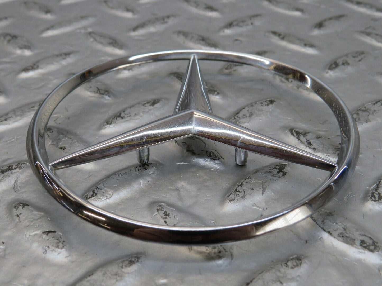 26487 Mercedes-Benz C124 220CE Coupe Chrome Rear Emblem 2017580058