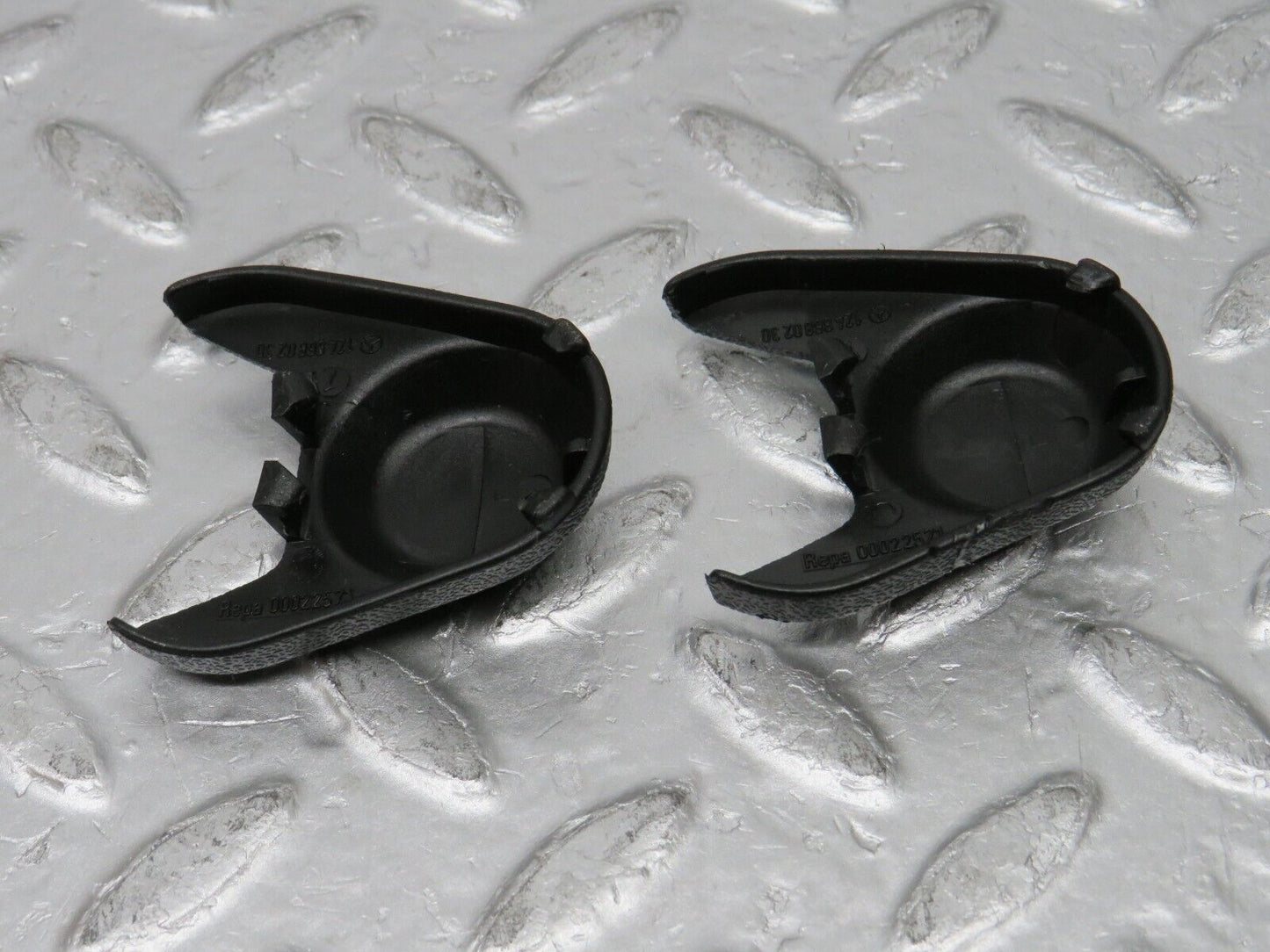 31384 Mercedes-Benz S124 220TE Seat Belt Cover Pair  1248680230