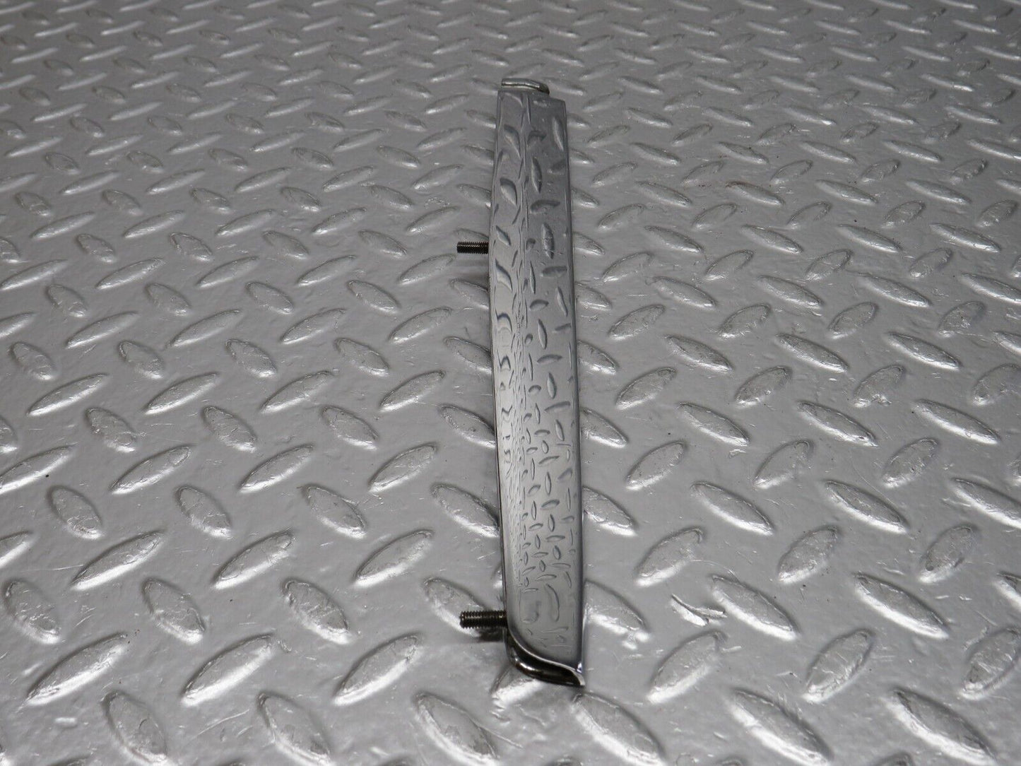 0664 Mercedes-Benz C107 350SLC Coupe Trunk Chrome Handle Moulding Left 1076901380
