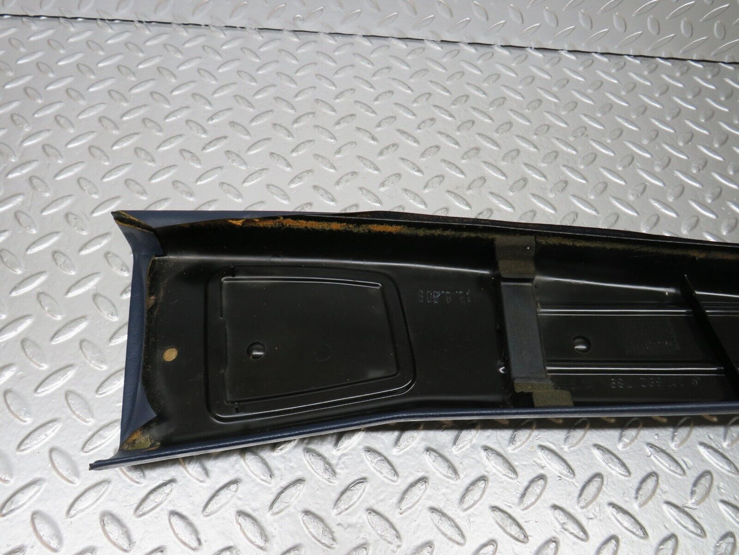 25206 Mercedes-Benz W201 190D B Pillar Cover Left Side Blue 2016921789