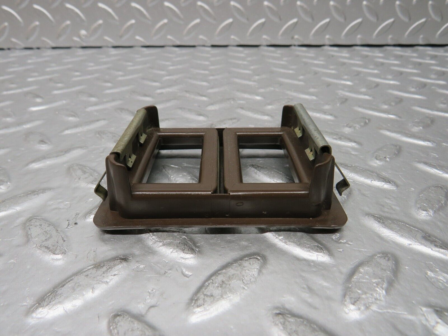29985 Porsche 924 Double Electric Window Switch Surround Brown 477867187
