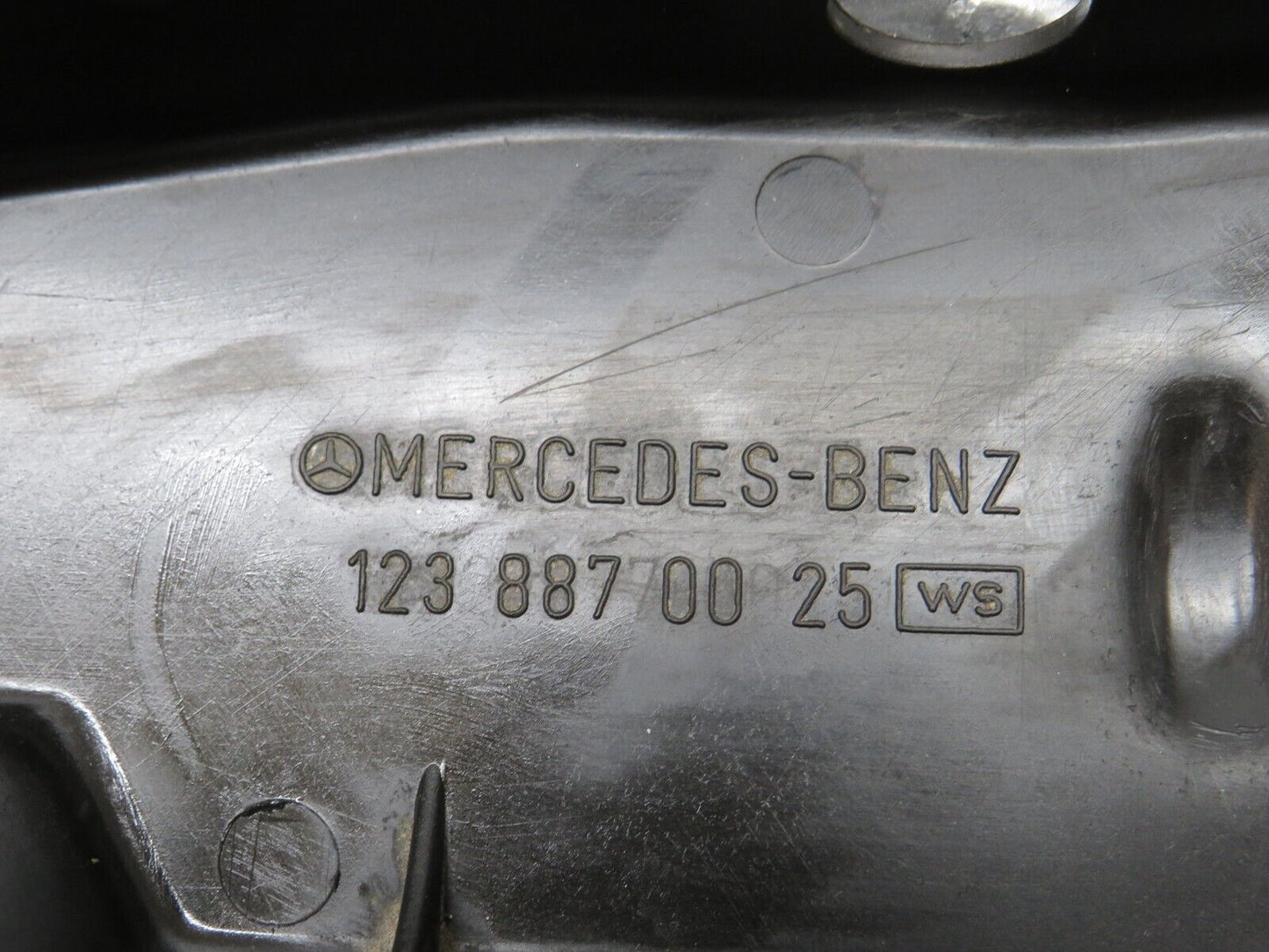 27126 Mercedes-Benz W123 280E Bonnet Lock Catch Cover 1238870025
