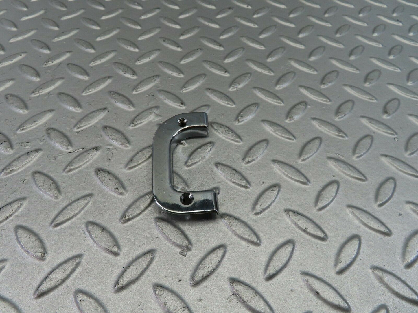 7619 Mercedes-Benz S123 230TE Wagon Right Chrome Door Latch Trim 1237230224