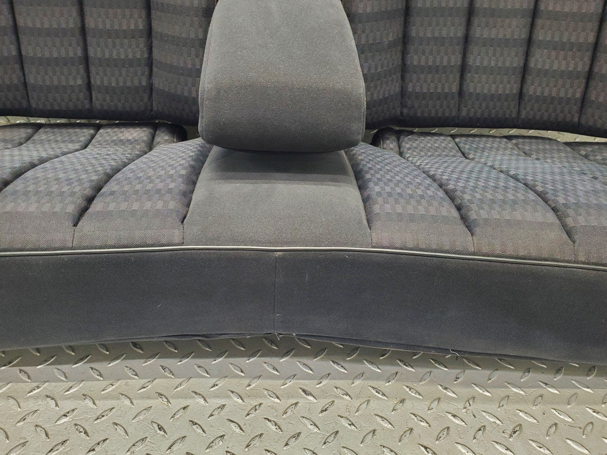 W201 Baby Benz rear seat black used OEM
