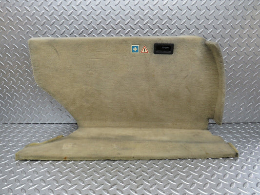 27571 Mercedes-Benz S124 300TE Trunk Boot Side Cover Panel Beige 1246925689
