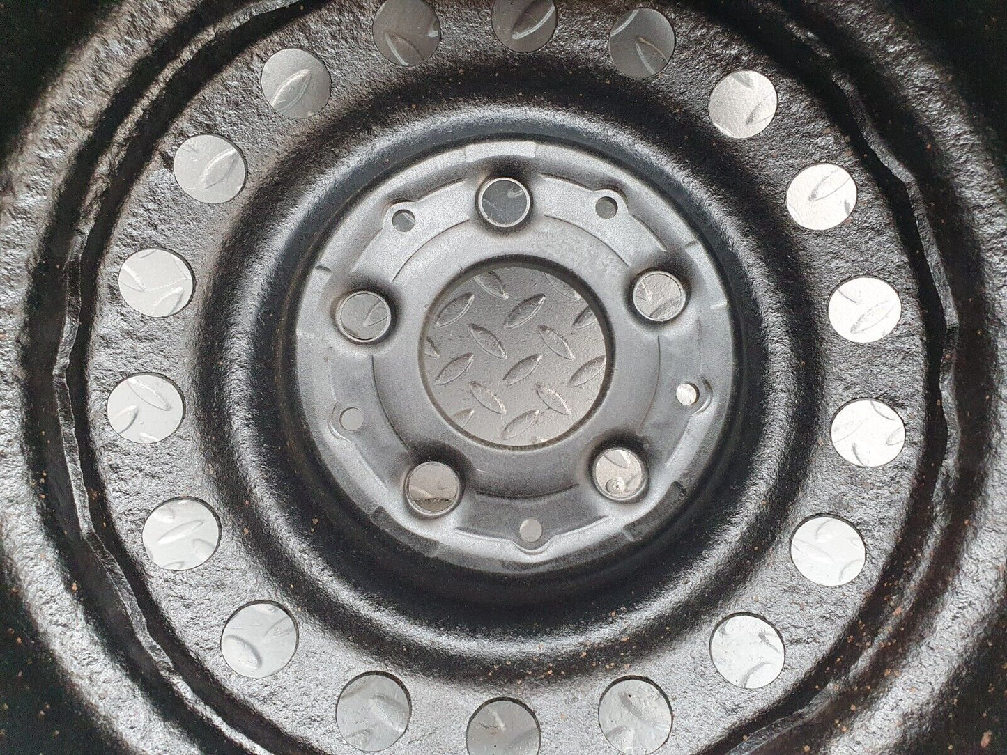 43759 Mercedes-Benz W123 Steel Wheel 6Jx14H2 ET30 1234001602