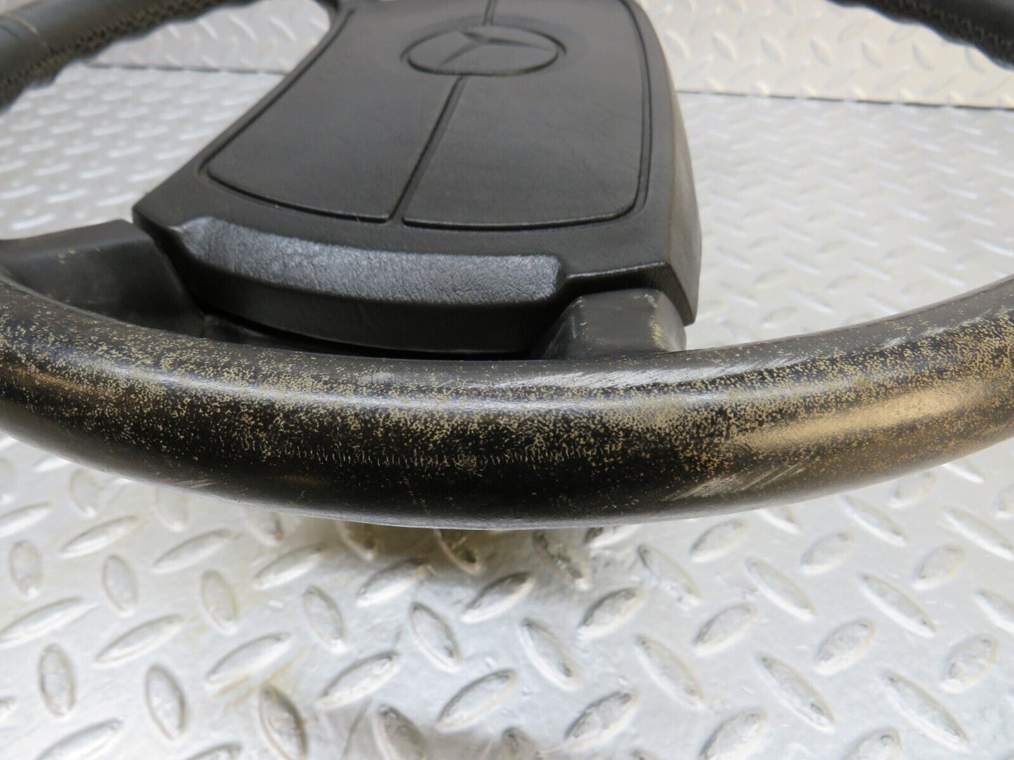 37033 Mercedes-Benz C126 420SEC Coupe Leather Steering Wheel 1264640517