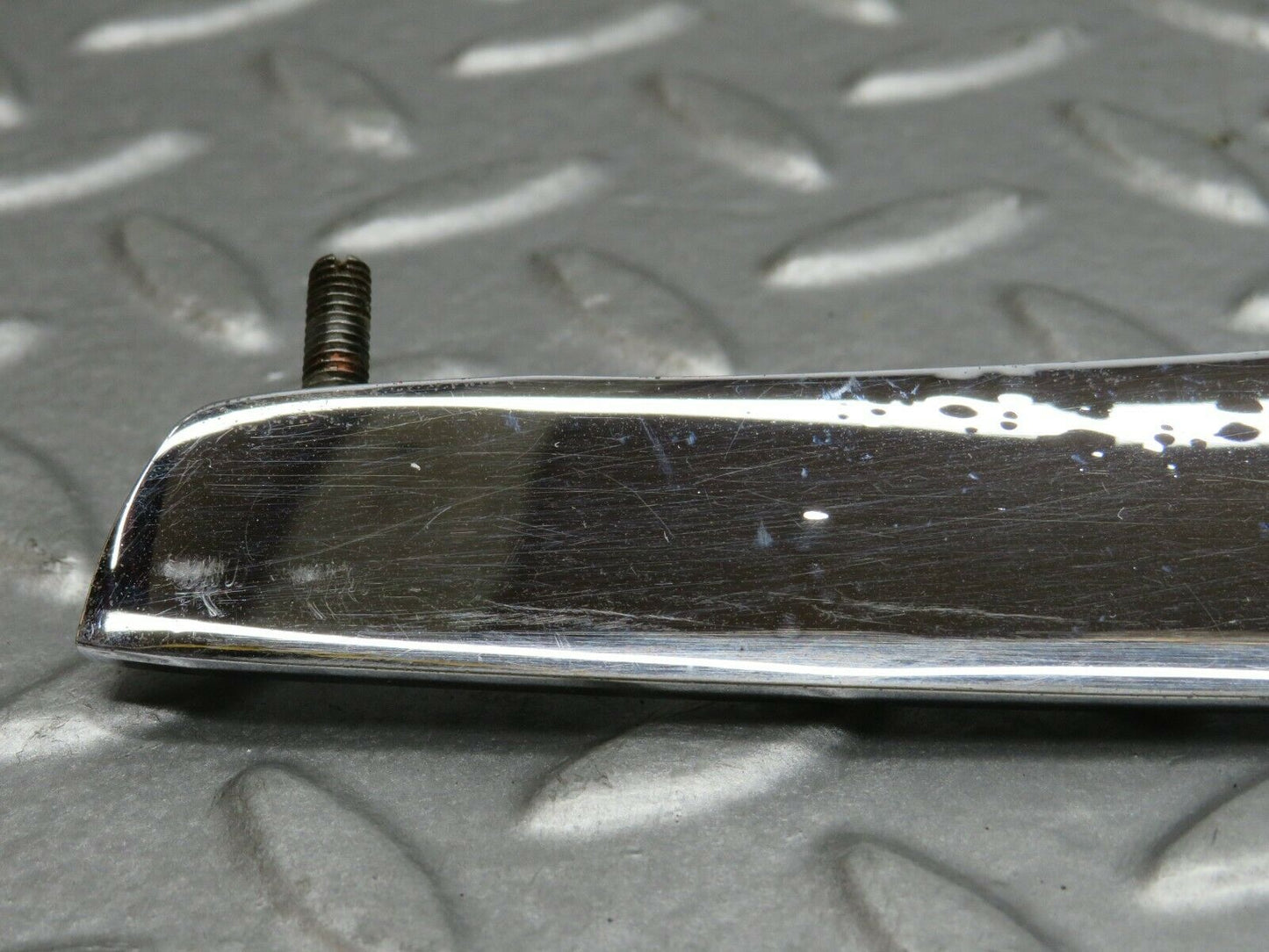 22735 Mercedes-Benz C107 450SLC Trunk Chrome Handle Pair 1076901380 1076901480