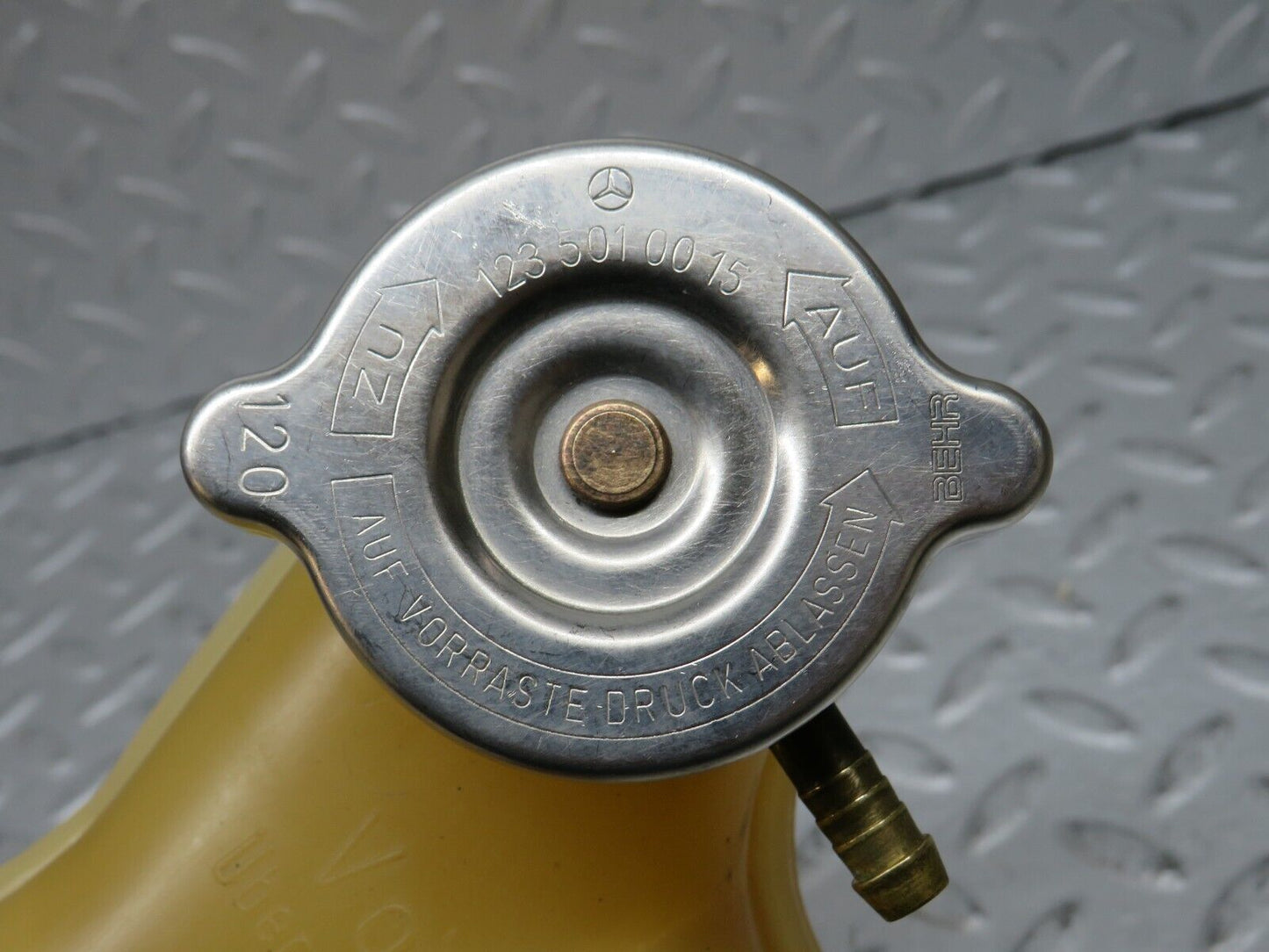 36467 Mercedes-Benz W201 190E Coolant Reservoir Tank 1245000649 1235010015