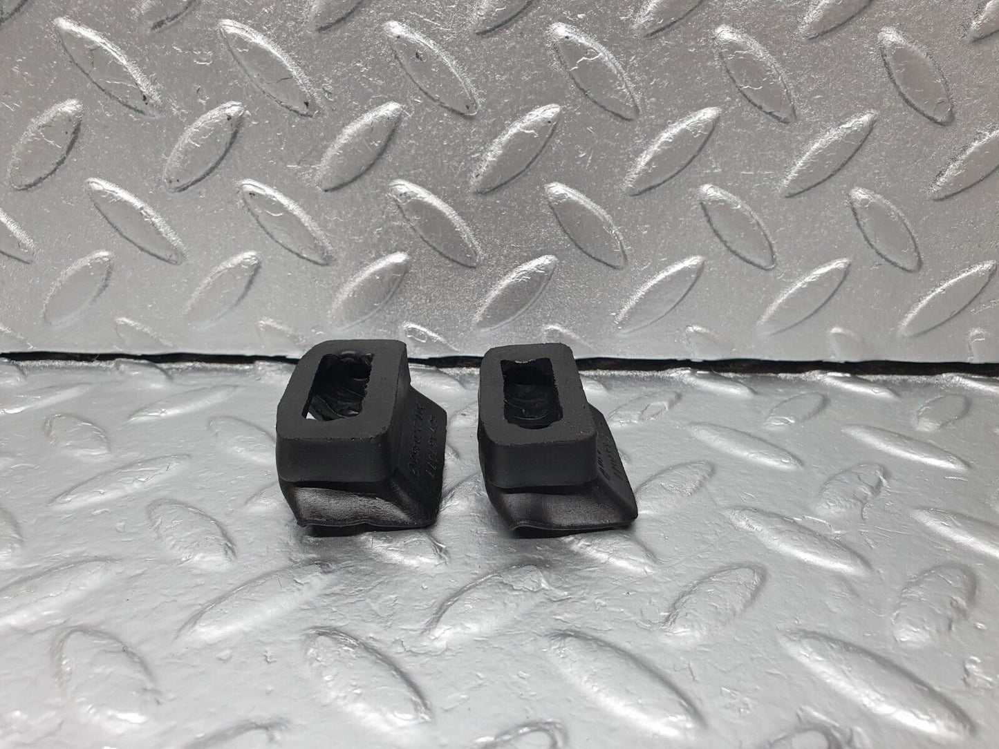 42536 Mercedes-Benz R129 320SL Coupe Door Check Strap Rubber Seal 2x 2017270430