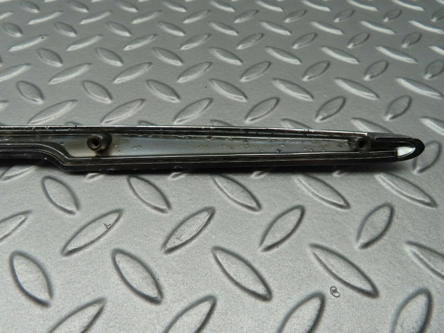 5171 Mercedes-Benz R107 350SL Trunk Chrome Handle Moulding 1077580202