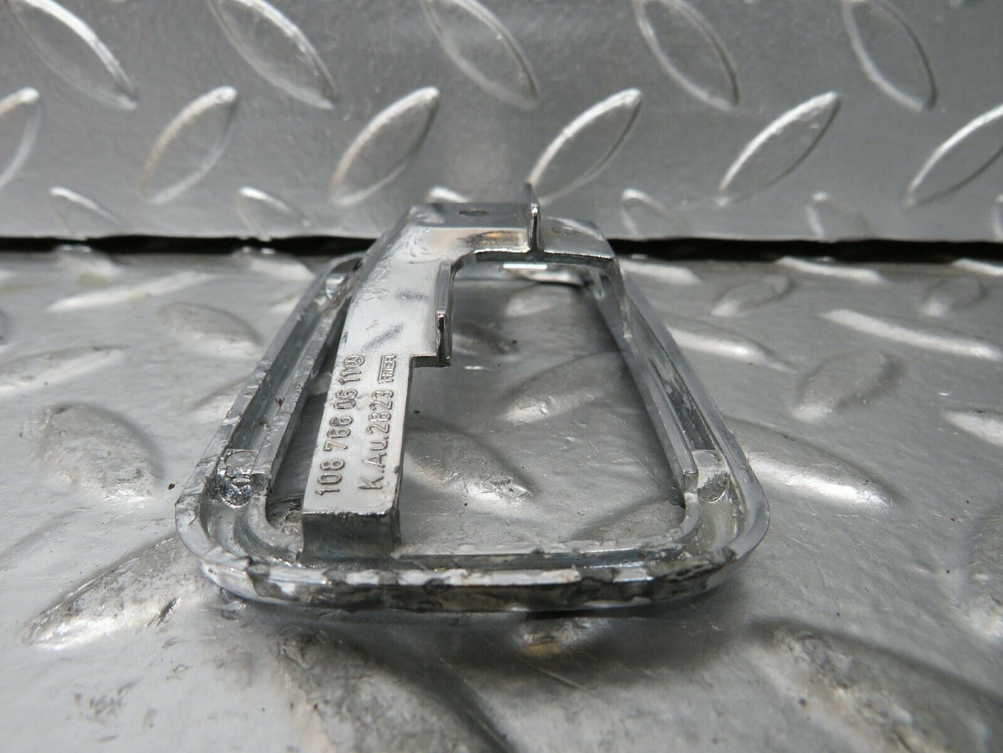 23256 Mercedes-Benz W116 350SE Chrome Frame For Door Opener Right 1087660611