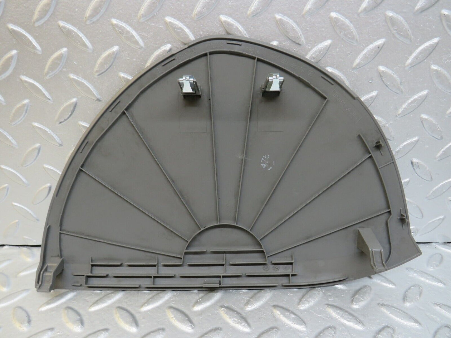 35204 Mercedes-Benz W221 Dashboard Side Cover Panel Pair Grey 2216890108