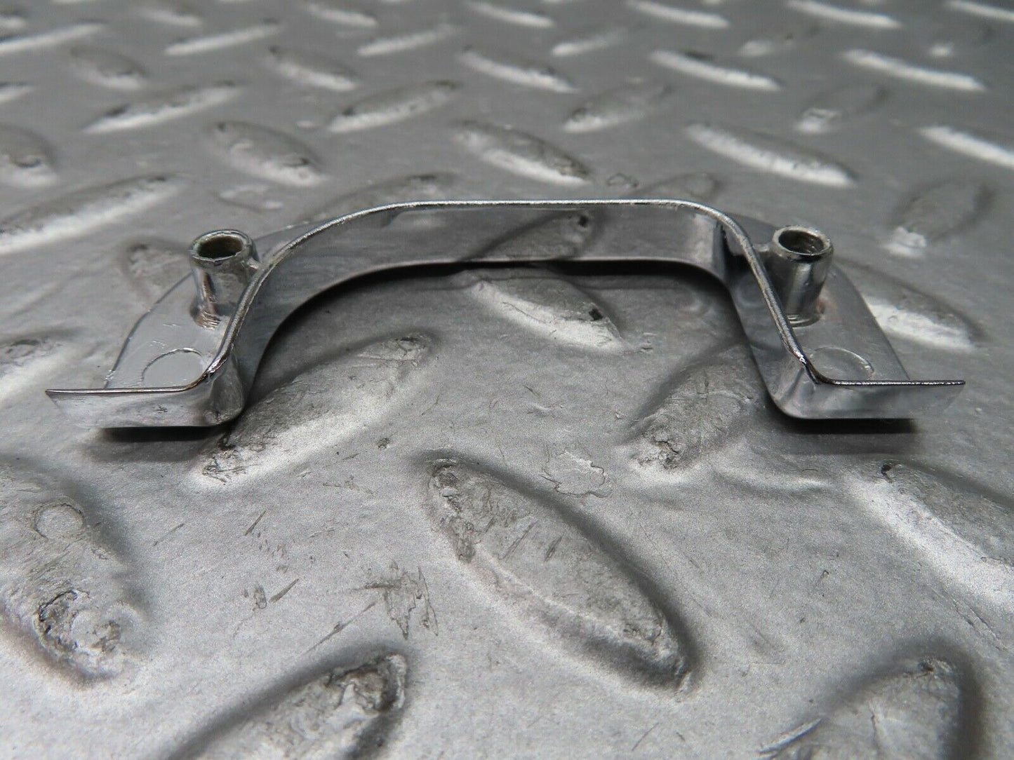 21490 Mercedes-Benz W126 300SE Right Chrome Door Latch Trim 1237230224