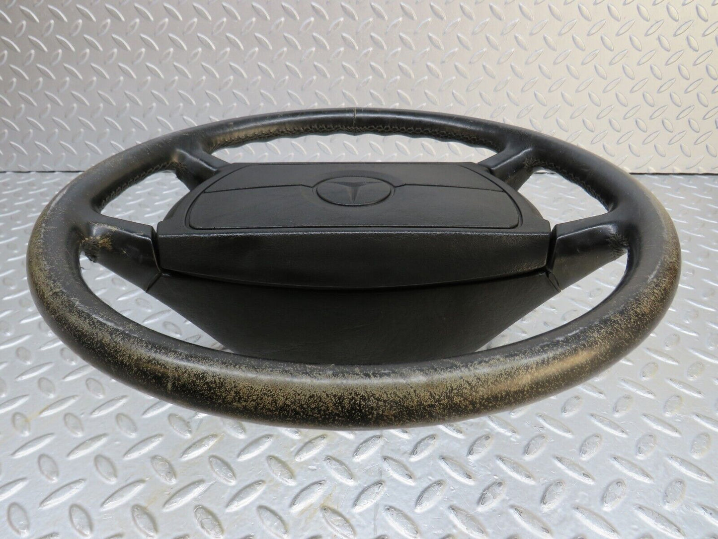 37033 Mercedes-Benz C126 420SEC Coupe Leather Steering Wheel 1264640517