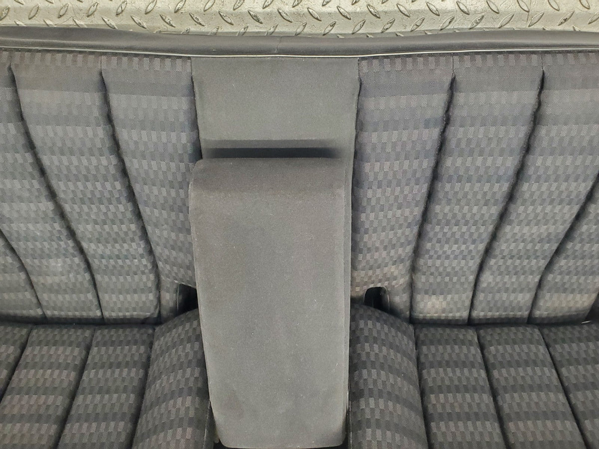 W201 Baby Benz rear seat black used OEM