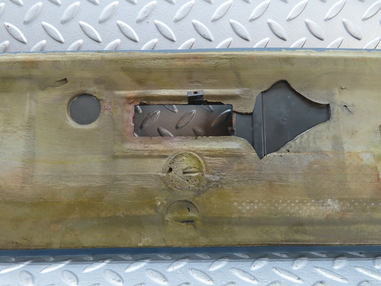 17513 Mercedes-Benz W116 450SEL Rear Headlining Roof Panel Blue
