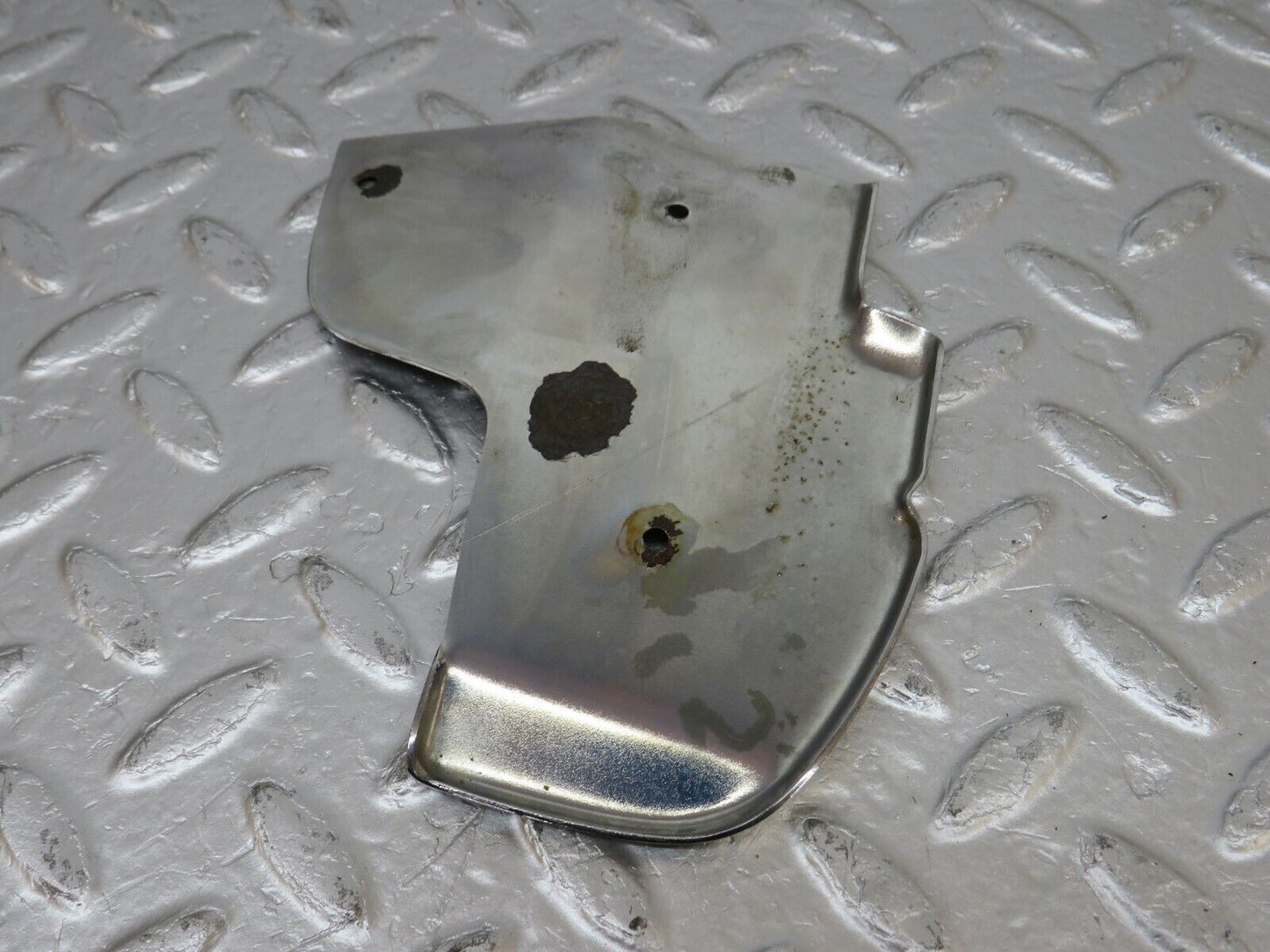 34314 Mercedes-Benz C126 380SEC Coupe Door Chrome Cover Left Side