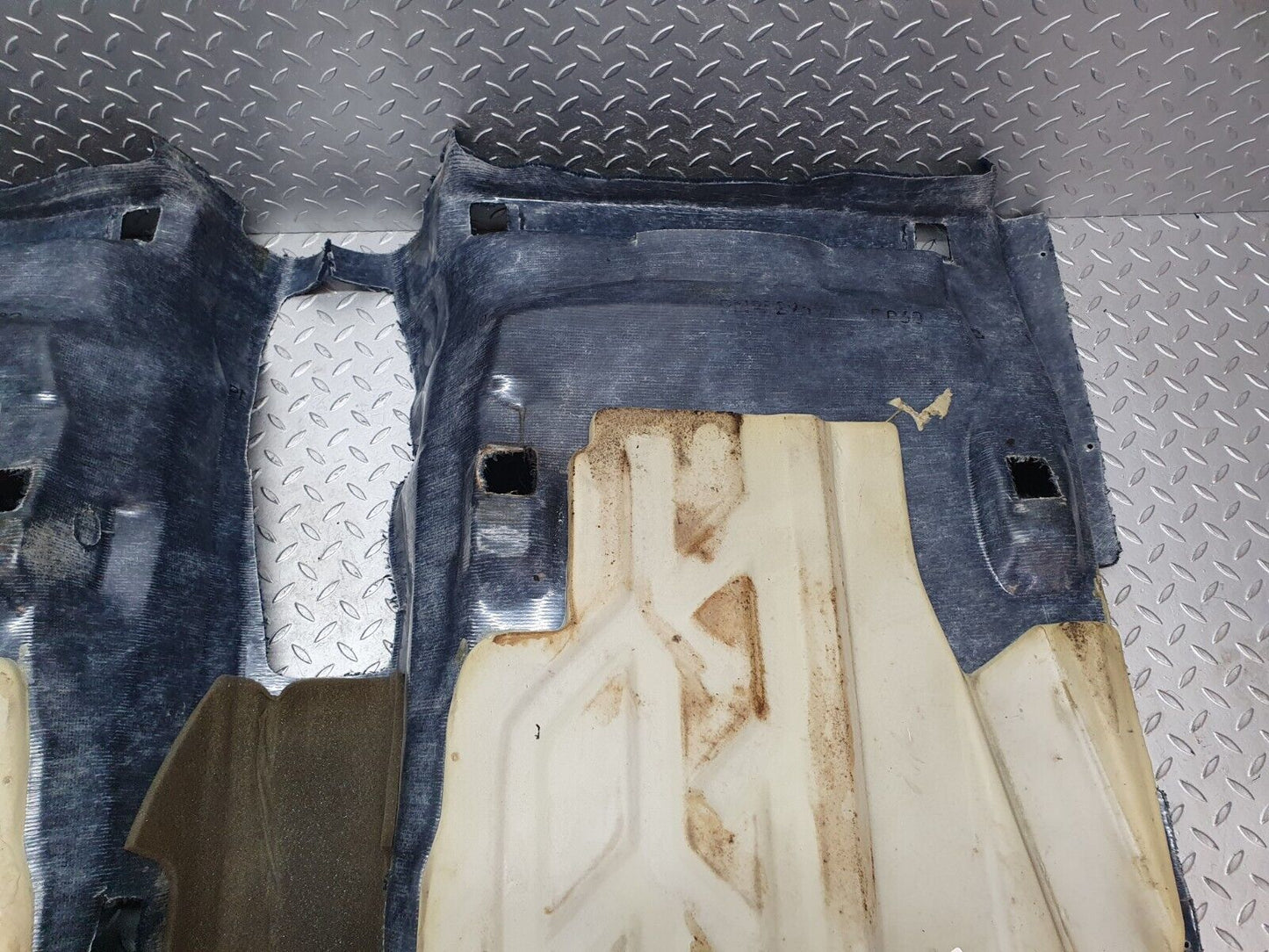 42978 Mercedes-Benz W201 190 Rear Floor Carpet Blue 2016806441