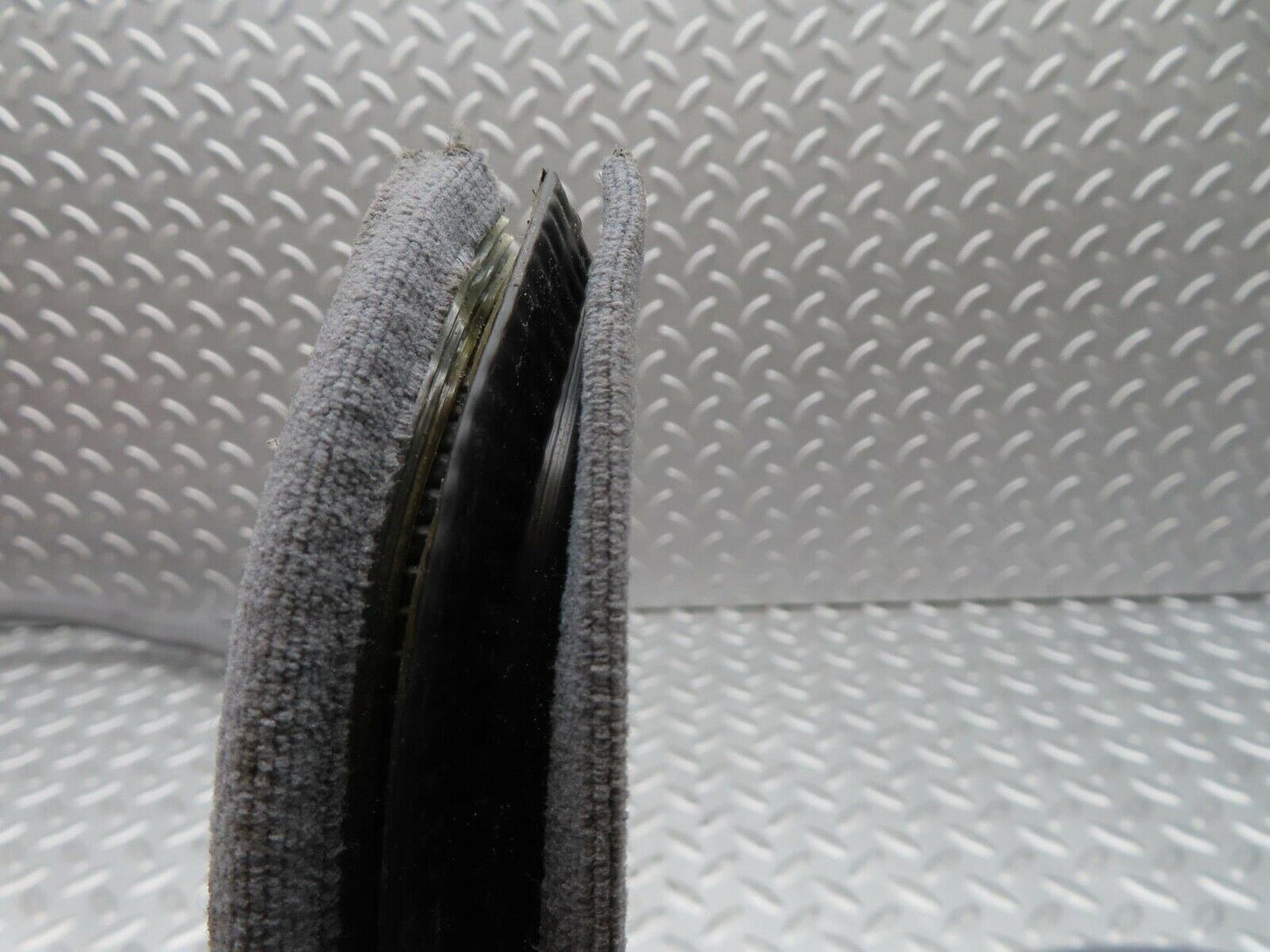 16373 Mercedes-Benz W124 260E Rear Left Cloth Covered Door Seal Grey