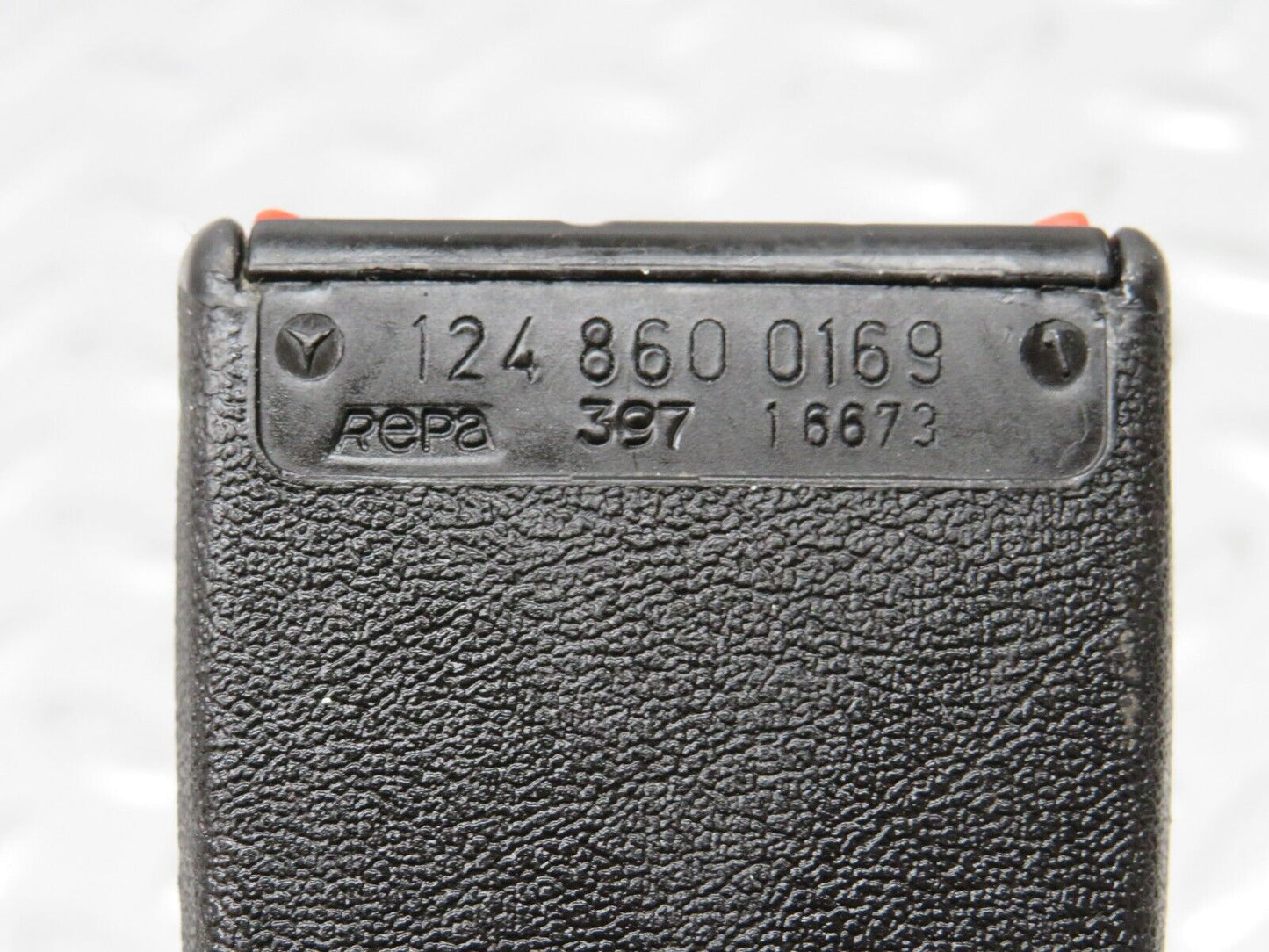 34222 Mercedes-Benz W124 260E Front Left Seat Belt With Buckle 1248603985