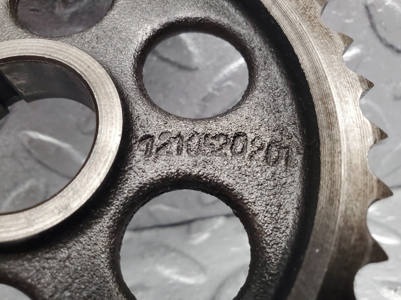 W112 camshaft timing gear used OEM