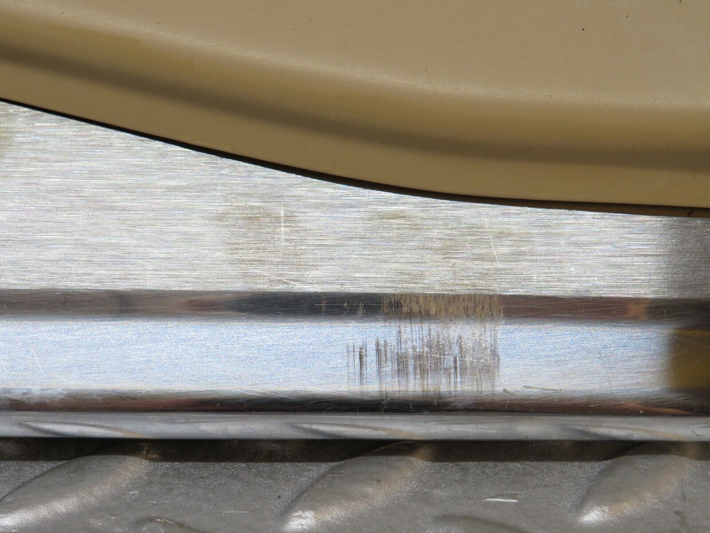 38286 Mercedes-Benz R129 280SL Coupe Left Door Sill Beige 1296800335