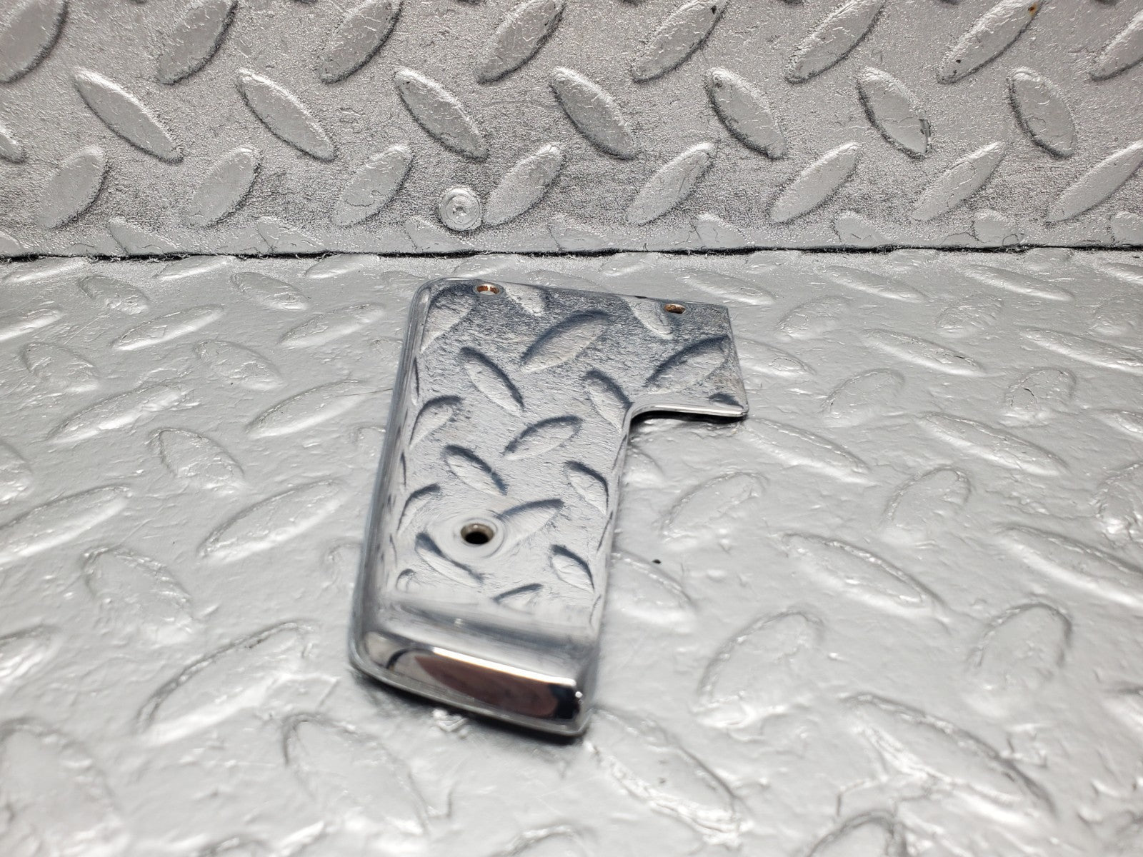 W124 Coupe left door chrome cover used OEM