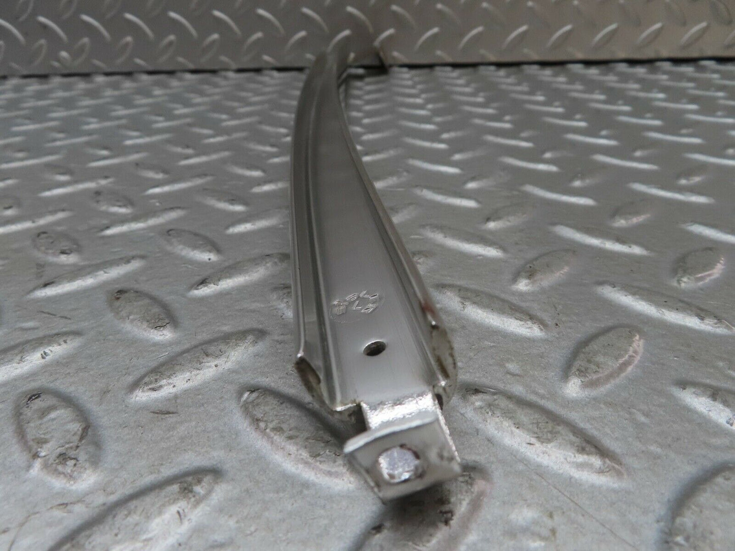 19133 Mercedes-Benz W123 300D Rear Left Door Chrome Window Channel