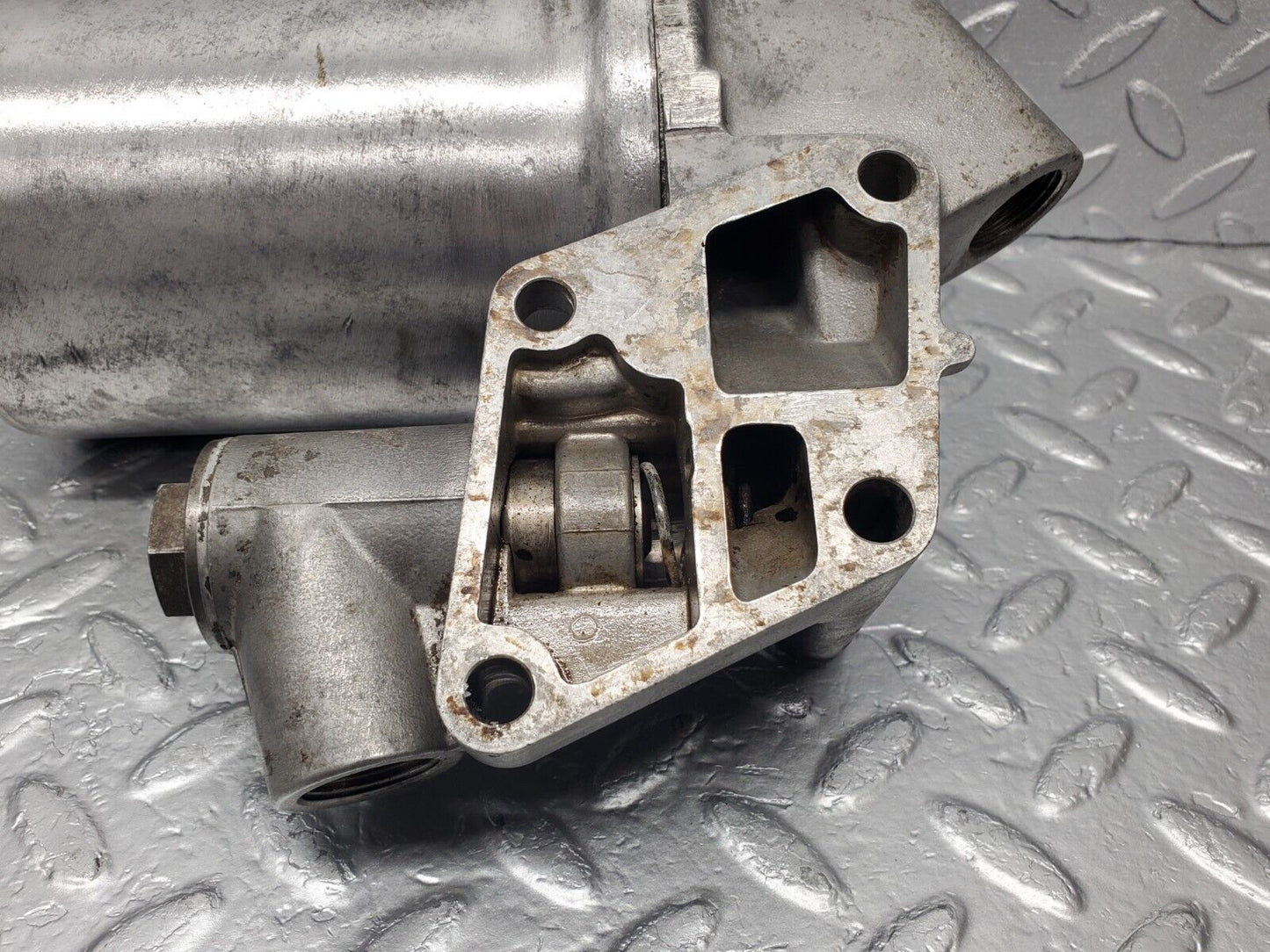 46596 Mercedes-Benz C123 280CE Coupe Oil Filter Housing 1101800111