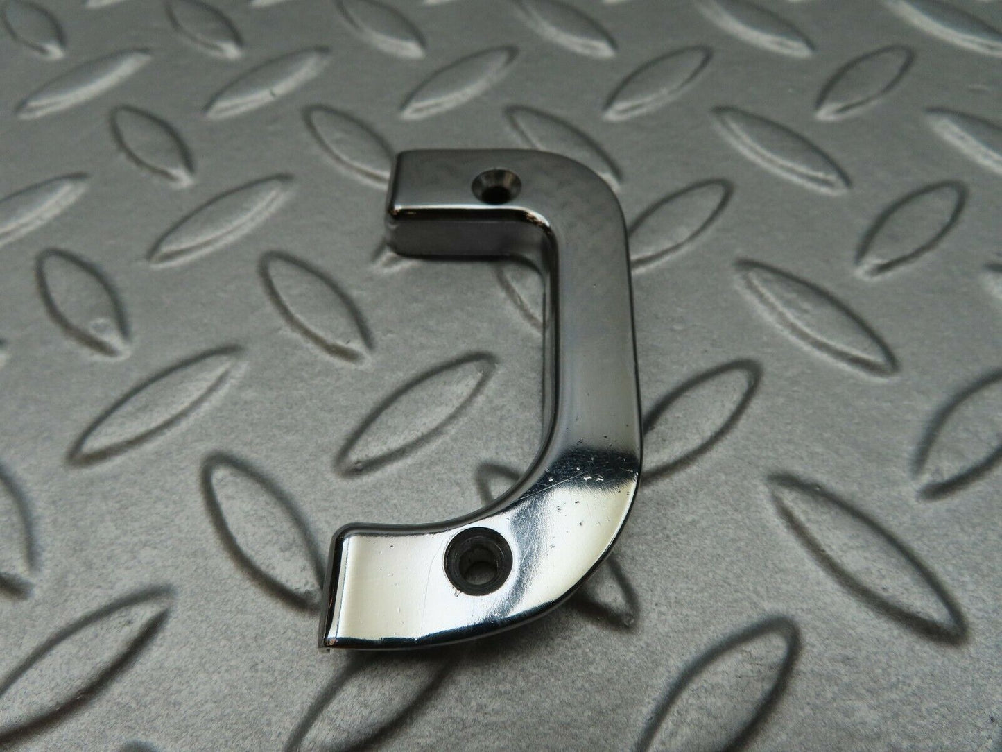 4529 Mercedes-Benz W123 230E Right Interior Chrome Door Latch Trim 1237230224